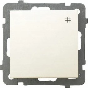 Süllyesztett keresztkapcsoló Ospel As krém ekrü LP-4G/m/27