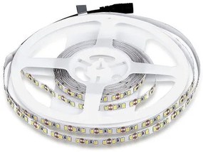 LED szalag , 3528 , 120 led/m , 7,2  Watt/m , meleg fehér , V-TAC