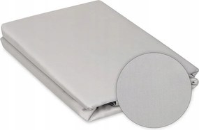 Szatén ágyneműhuzat Egyszínű 140x200 Kollekció Gold Hamu+párnahuzat 40x40