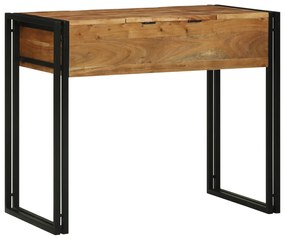Pipereasztal 90x50x75 cm Tömör Fa Akác