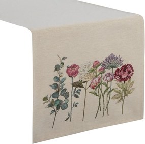 Gobelin asztalterítő 1242/NAT 45x140 cm dekoratív tavaszi virágos