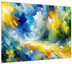 Kép - Absztrakt napos nap (70x50 cm)