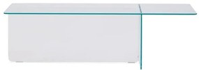 Üveg dohányzóasztal 60x120 cm Zaren – Kave Home