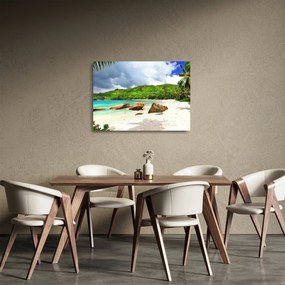 Kép - Takamaka, Seychelles (üvegen) (70x50 cm)