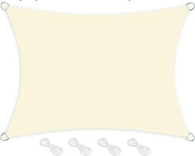 Napvitorla Kerti napernyő Napellenző Ibizsail 3 x 2 m Krém