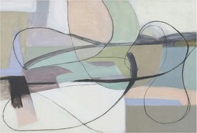 Fotótapéta Flizelin Dekoratív Hálószoba Vonalak Pasztell 104x70 Ragasztó