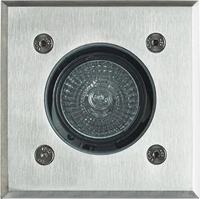 RENDL ORBU SQ 10 süllyesztett lámpa rozsdamentes acél 230V LED GU10 15W IP67