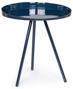 ANCHITA kék acél dohányzóasztal