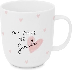 Porcelán Bögre 0,4 l Design@home You Make Me Smile by I. Markiewicz