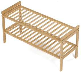 Natúr Bambusz Cipő Tartó DR-B011 NAT