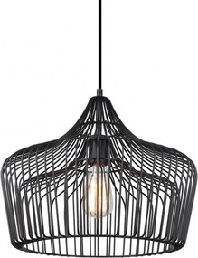 Italux FABIOLA MDM3297/1 BK Függőlámpa 1x40W/E27