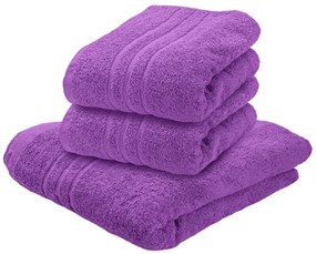 Comfort Maxi 100x180 cm lila fürdőlepedő, 100% pamut