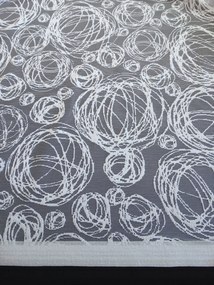 Mg Függöny jacquard 619/73 Fehér 250cm Minőség