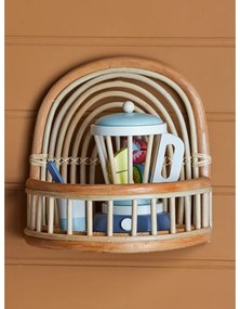 Natúr színű rattan gyerek polc Preet – Bloomingville Mini