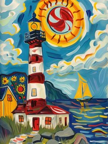 Poszter 30x40cm Élő kikötő