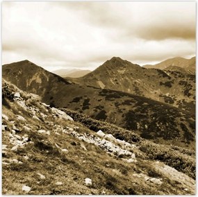 Poszterek 100x100 Tátra Lengyel hegyek Kilátás