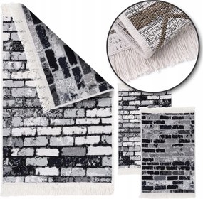 Kilim Boho Szőnyeg Kétoldalas Járdaszőnyeg Puha Szőtt Mintás 60x90 cm