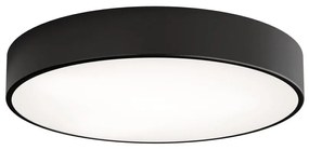 Fürdőszobai mennyezeti lámpa CLEO 4xE27/24W/230V átm. 50 cm fekete IP54