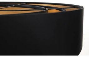 TRINITI lógcsillár 1xE27/60W/230V fekete/arany