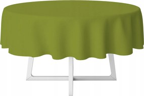 Abrosz Cerata Zöld Sima Egyszínű Kerek Vastag Kör 120 cm