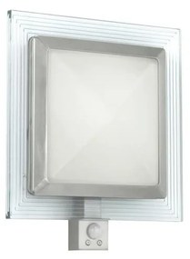 EGLO 88163 - Kültéri fali lámpa érzékelővel PALI 1xE27/15W + 1xLED/1,28W