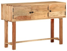 Tömör akácfa tálalószekrény 115 x 35 x 75 cm
