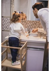 TWINN tanulótorony, 83x45 cm, barna