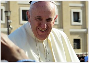 Poszterek 100x70 Ferenc pápa portré