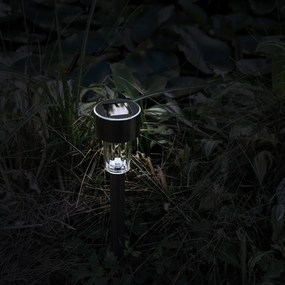 4Home Napelemes LED lámpa szett, 10 db, melegfehér