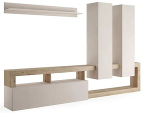 LENOR nappali szekrénysor kasmír/barna