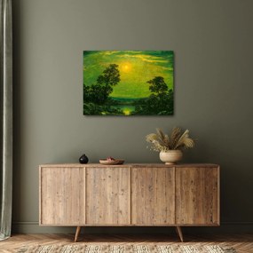 Kép - Imitator of Ralph Albert Blakelock, Moonlight, reprodukciók (70x50 cm)