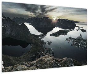 Kép - Norvég hegyek (90x60 cm)