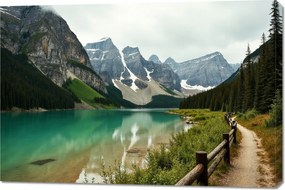 Vászonkép 120x80cm Hálószoba Nappaliba Panoráma Ösvény