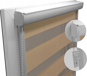 Lux Kazettás roló 135cmx150cm Éjjel-nappal