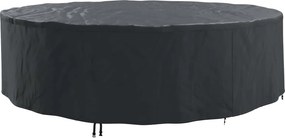 vidaXL Kültéri bútorhuzat Fekete 320 x 320 x 71 cm 420D szövet