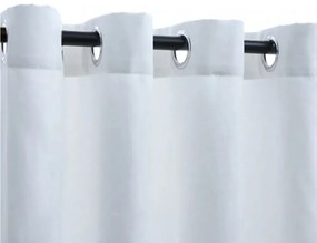2 db törtfehér sötétítőfüggöny fémgyűrűkkel 140 x 175 cm
