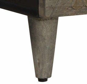 tömör mangófa magasszekrény 60x33x110 cm