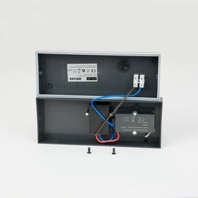 Brilagi-LED TESSI kültéri fali lámpa érzékelővel LED/10W/230V antracit IP54