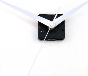 Csendes kvarc szerkezet Fehér és másodpercmutató 11,6 cm Diy szett