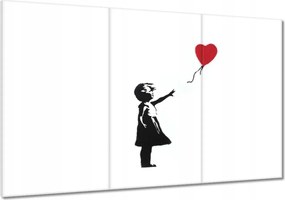 Képek 120x80 Lány Léggömb Banksy