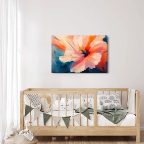 Kép - Festett virág (90x60 cm)