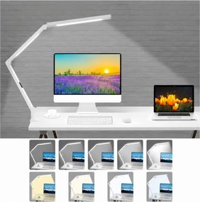 Brilagi-LED VARIO dimmelhető érintős asztali lámpa LED/12W/230V 3000-6500K fehér