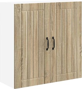 vidaXL Konyhaszekrény Sonoma tölgy 80 x 31 x 80 cm Faanyag