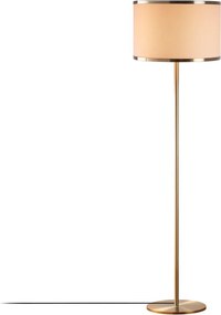 Way állólámpa, réz-bézs