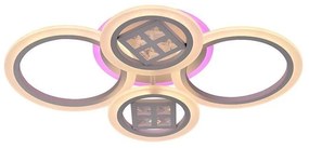 LED RGB állítható mennyezeti lámpa LED/50W/230V 3000-6500K + távirányító