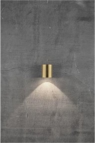 Nordlux modern kültéri fali lámpa canto sárgaréz nor49701035 IP44