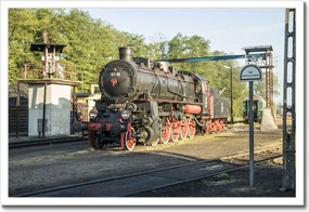 Poszterek keretben 60x40 Gőzmozdony Ty1-76