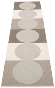 Szürke-krémszínű kültéri-beltéri futószőnyeg 70x280 cm Otto Clay – Pappelina