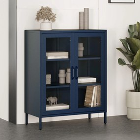 Vitrin GINA, 800 x 1015 x 400 mm, Modern: sötétkék