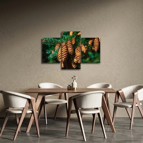 Fenyőtobozok képe (90x60 cm)
